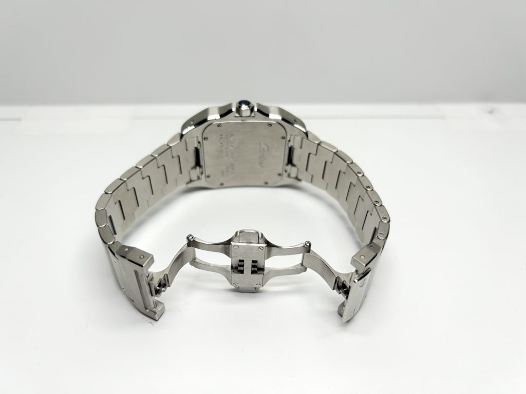 Cartier santos 100 steel on sale bracelet